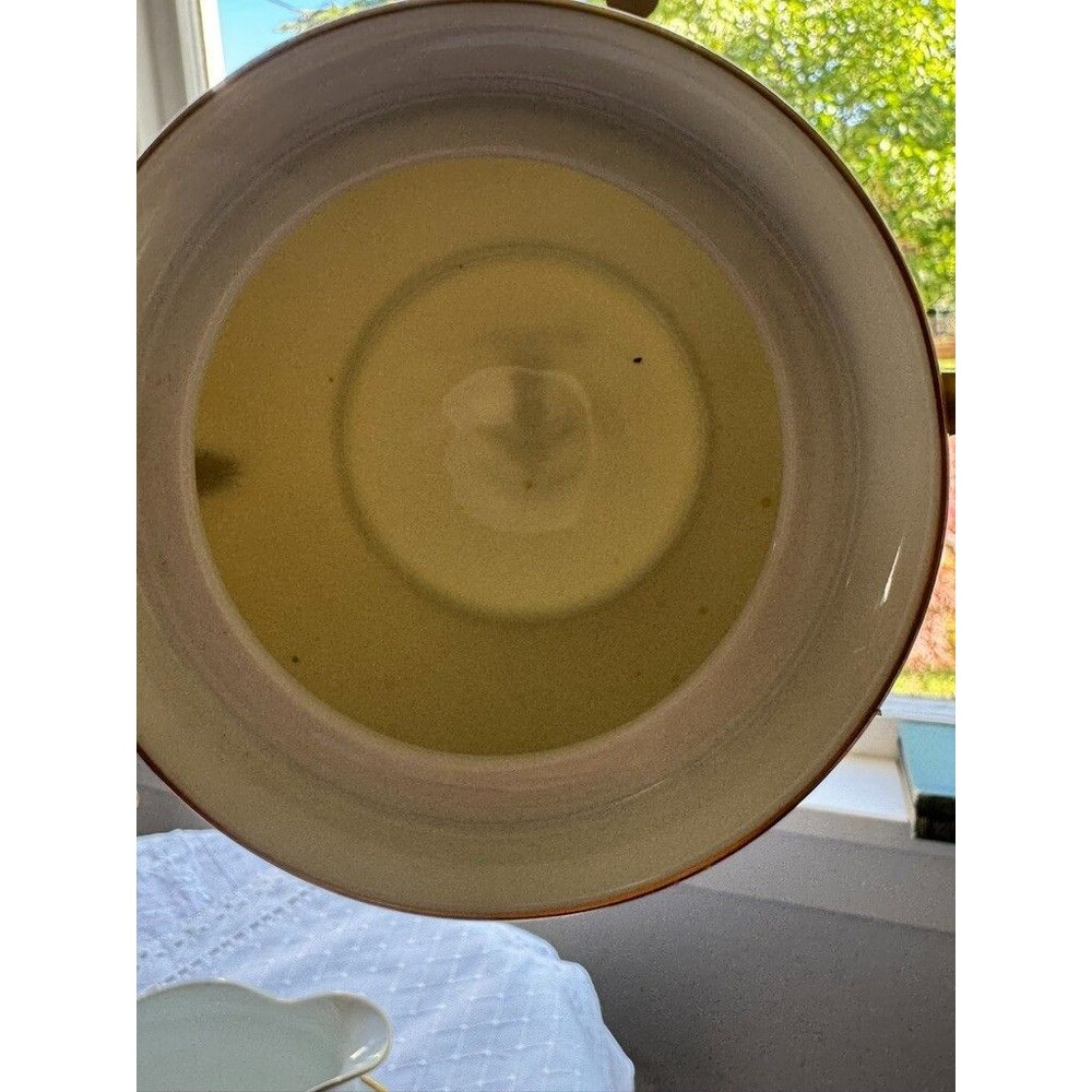 Vintage Schönwald Bavaria EAMAG Empire Porcelain GOLD rim Sugar Bowl Covered Lid - Picture 6 of 16